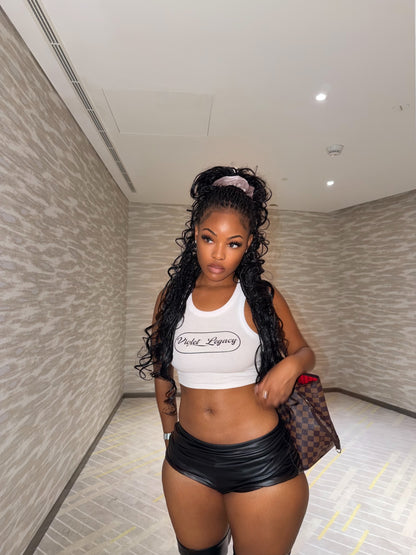 The "VOC" cropped tank top