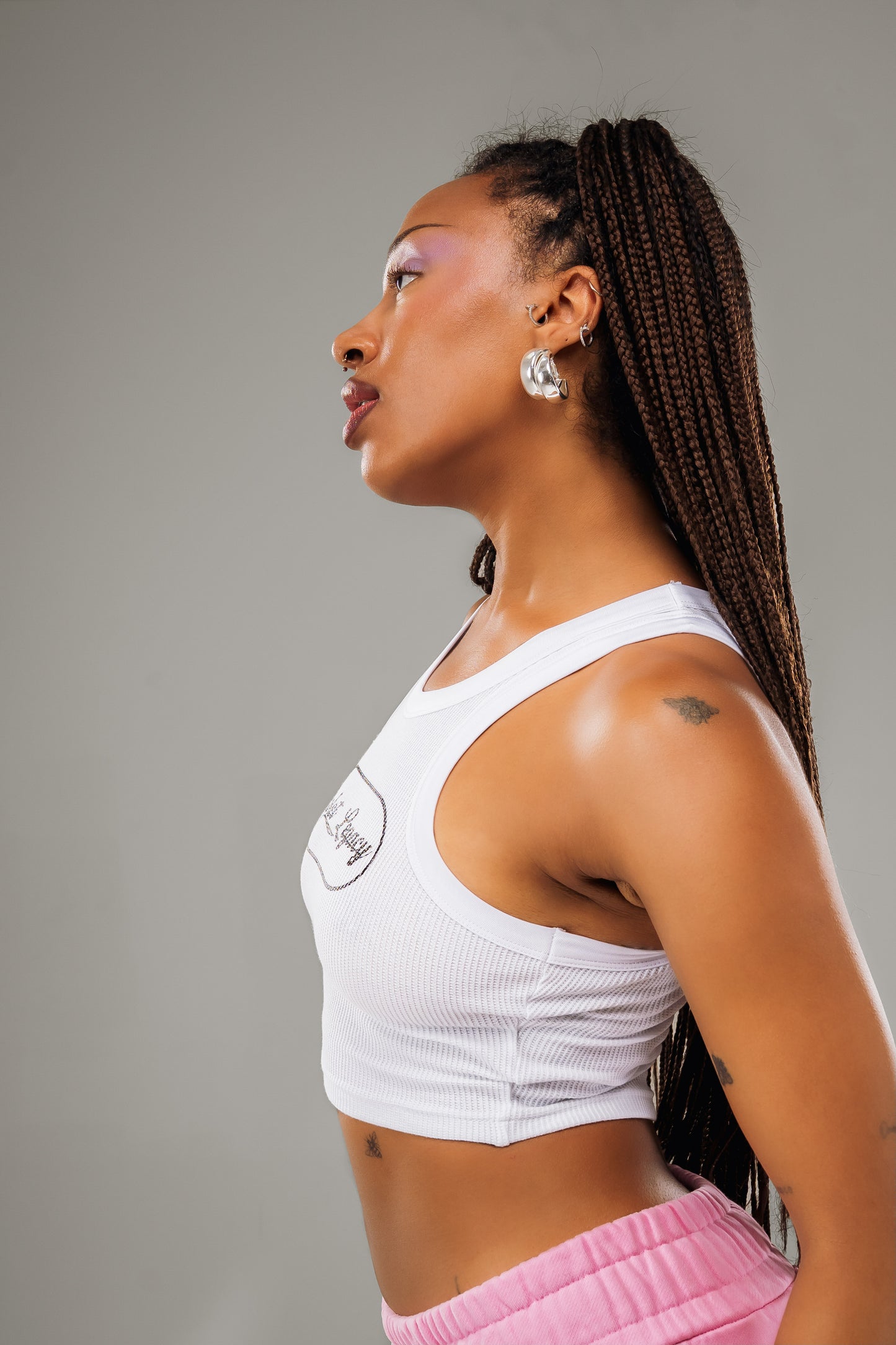 The "VOC" cropped tank top