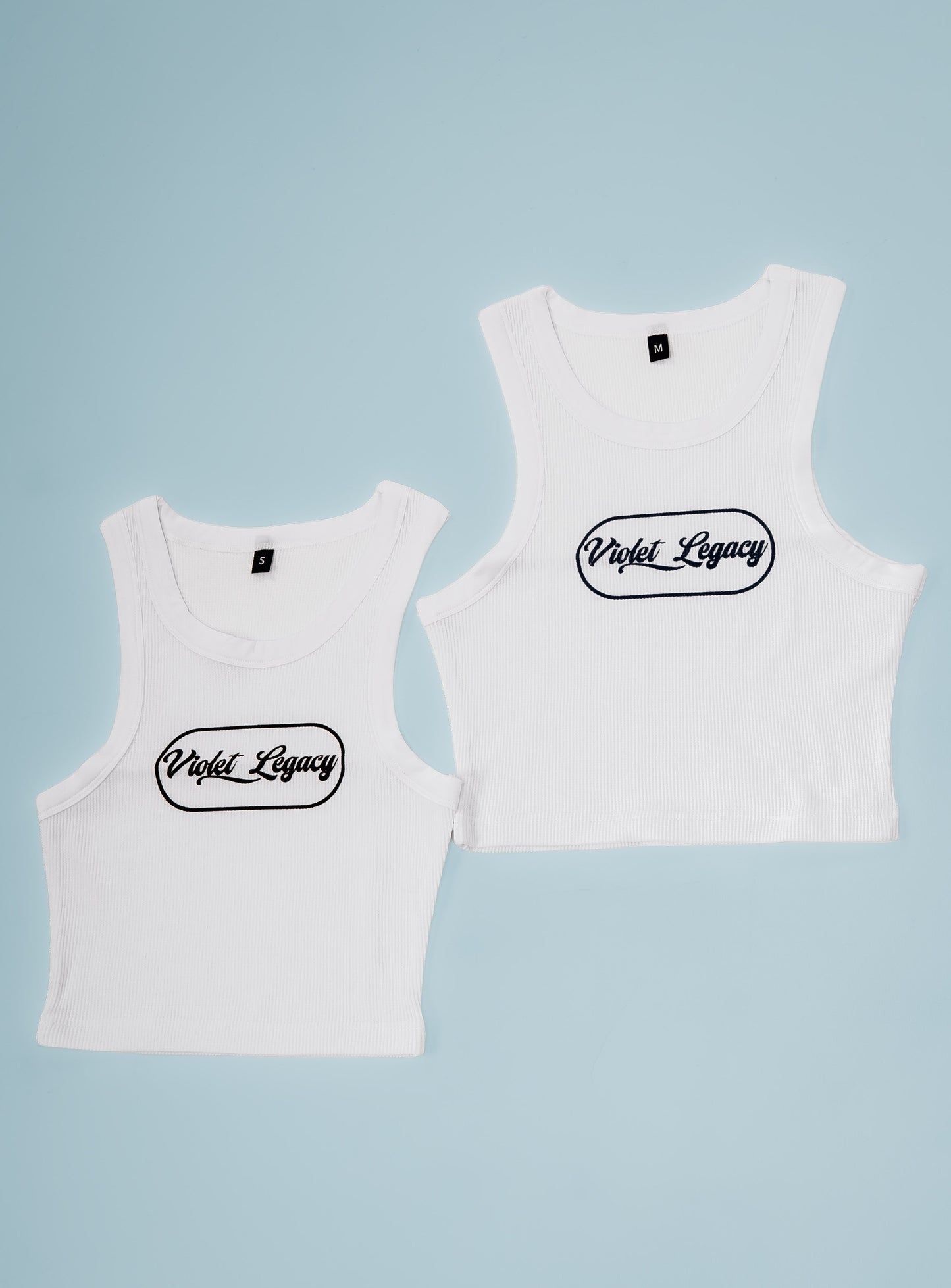 The "VOC" cropped tank top
