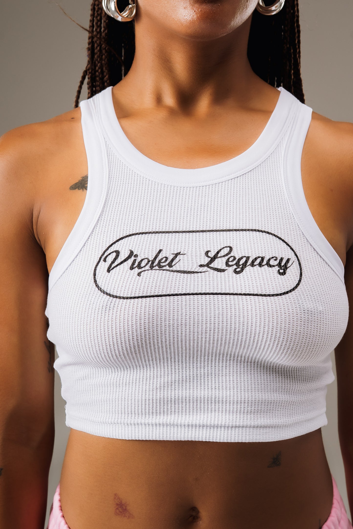 The "VOC" cropped tank top