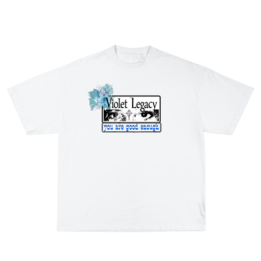 Violet Legacy first T shirt